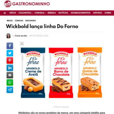 Wickbold lança linha Do Forno
