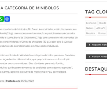 Wickbold na categoria de minibolos
