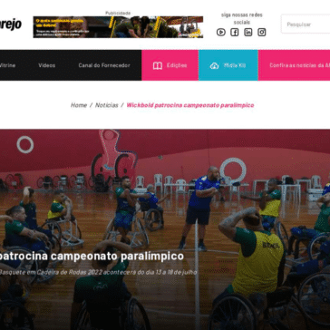 Wickbold patrocina campeonato paralímpico