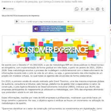 Sienge, Grant Thornton e ABDI lançam a segunda edição da pesquisa para análise da maturidade BIM no Brasil – Gazeta da Semana