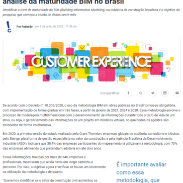 Sienge, Grant Thornton e ABDI lançam pesquisa para análise da maturidade BIM no Brasil – InforChannel