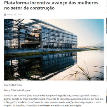 Plataforma incentiva avanço das mulheres no setor de construção – Instituto Justiça de Saia
