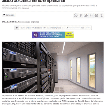 Com crescimento de 60% da adesão entre pequenas empresas, outsourcing de equipamentos de TI pode ser aliado do crescimento empresarial – Gazeta da Semana