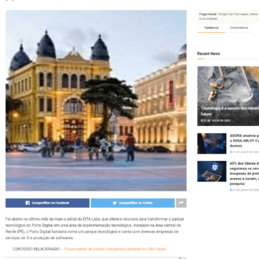 Recife quer transformar centro em local de experimentação tecnológica – IP News