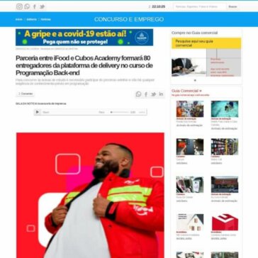 Parceria entre iFood e Cubos Academy formará 80 entregadores da plataforma de delivery no curso de Programação Back-end – Portal abc Noticias news