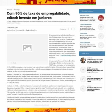 Com 90% de taxa de empregabilidade, edtech investe em juniores – Timon Maranhão