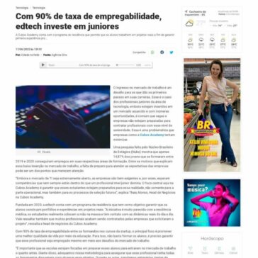 Com 90% de taxa de empregabilidade, edtech investe em juniores – PORTAL DE NOTÍCIAS CIDADE NA REDE
