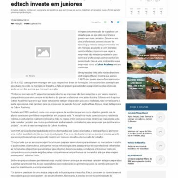 Com 90% de taxa de empregabilidade, edtech investe em juniores – Portal Tribuna Piauí