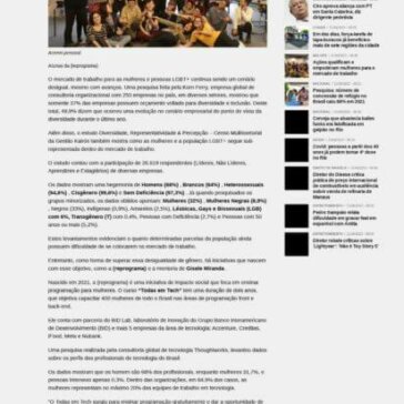 Ações qualificam e empoderam mulheres para o mercado de trabalho – Portal Lapada Lapada