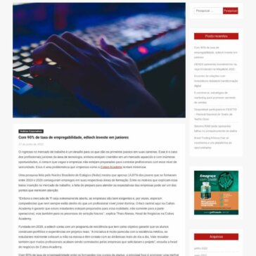 Com 90% de taxa de empregabilidade, edtech investe em juniores – Portal Mundo Minas