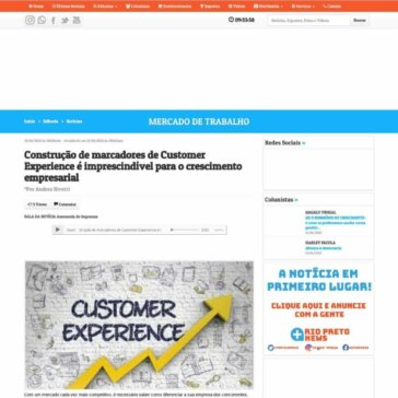 Construção de marcadores de Customer Experience é imprescindível para o crescimento empresarial – Rio Preto News