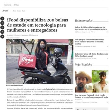 iFood disponibiliza 200 bolsas de estudo em tecnologia para mulheres e entregadores – Farol da Bahia