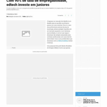 Com 90% de taxa de empregabilidade, edtech investe em juniores – Acontece no RS