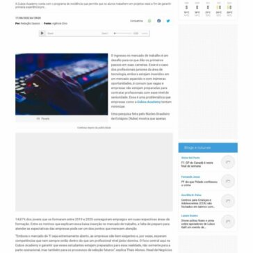 Com 90% de taxa de empregabilidade, edtech investe em juniores – Oeste360
