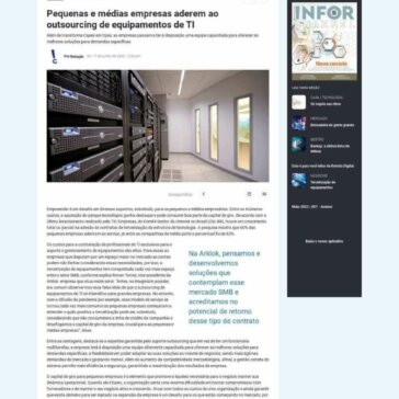 Pequenas e médias empresas aderem ao outsourcing de equipamentos de TI – InforChannel