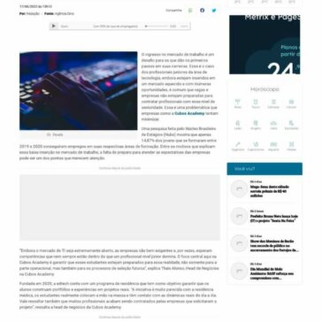 Com 90% de taxa de empregabilidade, edtech investe em juniores – Notícia Diária