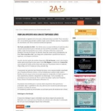 Pamplona apresenta nova linha de temperados suínos – 2A+Alimentos