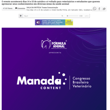 Fórmula Animal realiza congresso de medicina veterinária em Salvador – Itaquera em Notícias