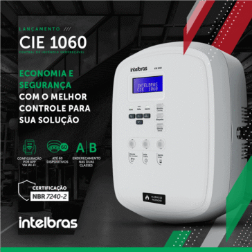 Intelbras lança central de alarme de incêndio produzida no Brasil