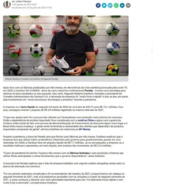 Dona da Penalty, Cambuci SA (CAMB3) reverte placar e vê lucro crescer 600% – BP Money