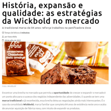 História, expansão e qualidade: as estratégias da Wickbold no mercado