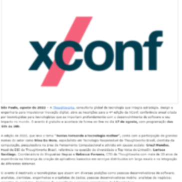 Thoughtworks reúne especialistas em tecnologia para a edição 2022 da XConf – Gazeta da Semana