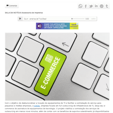 Arklok lança e-commerce para assinatura de equipamentos de TI do Brasil – Gazeta da Semana