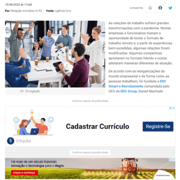 EDC Smart e Recrutamento chega ao mercado – Acontece no RS