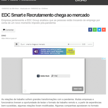 EDC Smart e Recrutamento chega ao mercado – Kennedy em Dia