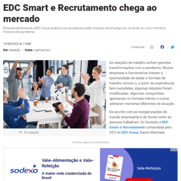 EDC Smart e Recrutamento chega ao mercado – Clic Noroeste