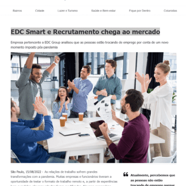 EDC Smart e Recrutamento chega ao mercado – JBA Jornais