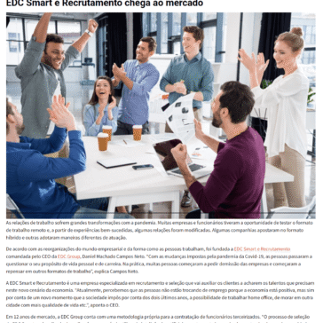 EDC Smart e Recrutamento chega ao mercado – Portal Correio