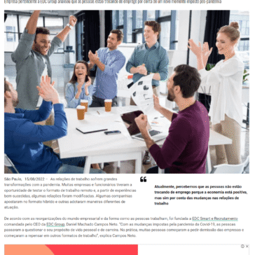 EDC Smart e Recrutamento chega ao mercado – O Informante Pop