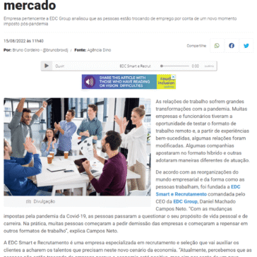 EDC Smart e Recrutamento chega ao mercado – Relata Bahia