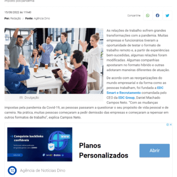EDC Smart e Recrutamento chega ao mercado – A Notícia Digital