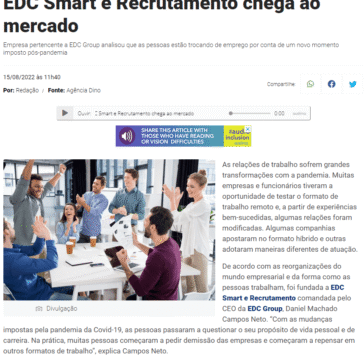 EDC Smart e Recrutamento chega ao mercado – Jornal MS Cidades
