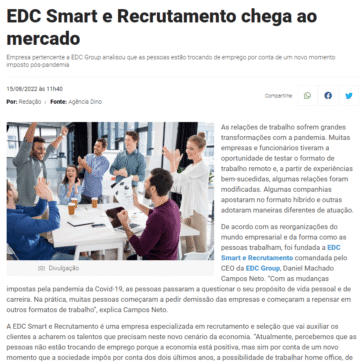 EDC Smart e Recrutamento chega ao mercado – Portal VDL