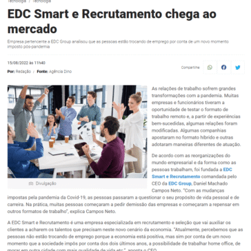 EDC Smart e Recrutamento chega ao mercado – Marechal Online