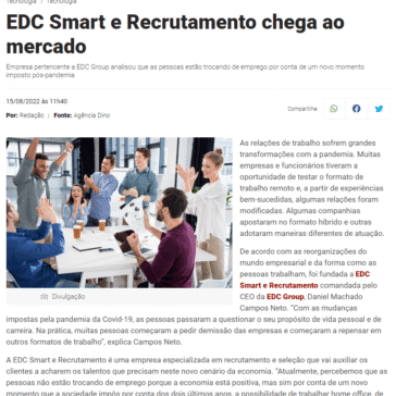 EDC Smart e Recrutamento chega ao mercado – Olhando a Notícia