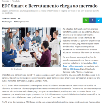 EDC Smart e Recrutamento chega ao mercado – Plantão MS