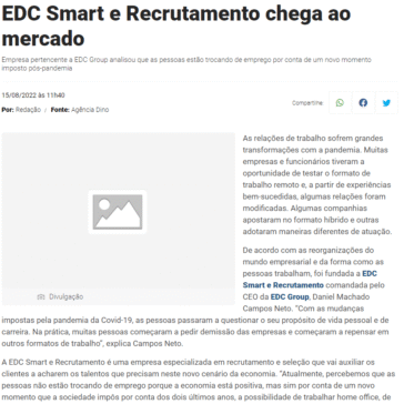 EDC Smart e Recrutamento chega ao mercado – Portal Tribuna Piauí