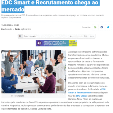 EDC Smart e Recrutamento chega ao mercado – ONews TV