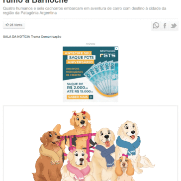 Fórmula Animal patrocina a viagem “Goldens rumo à Bariloche – Rio Preto News