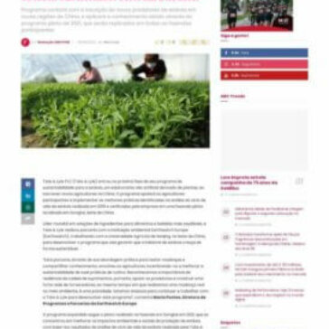 Tate & Lyle amplia seu programa de estévia sustentável com Earthwatch – Abc da Comunicação