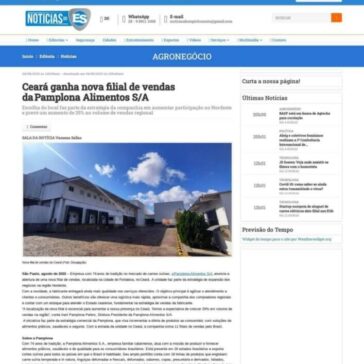 Ceará ganha nova filial de vendas da Pamplona Alimentos S/A – Notícia do ES