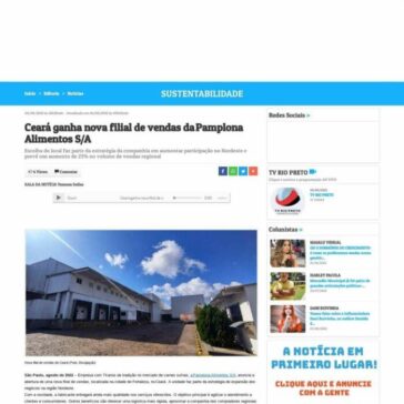 Ceará ganha nova filial de vendas da Pamplona Alimentos S/A – Rio Preto News