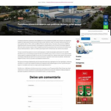 Pamplona Alimentos avança nas políticas de bem-estar animal – Super Varejo