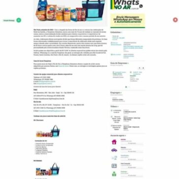 Pamplona Alimentos apresenta kits natalinos com cortes variados-Cidade No Ar