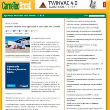 Pamplona Alimentos inicia exportações de carne suína para o Canadá – CarneTec