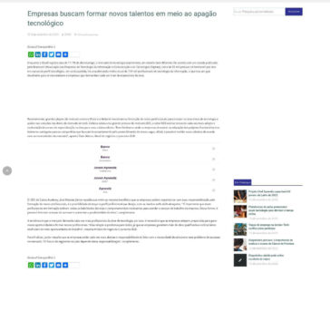 Empresas buscam formar novos talentos em meio ao apagão tecnológico – Estágio Online